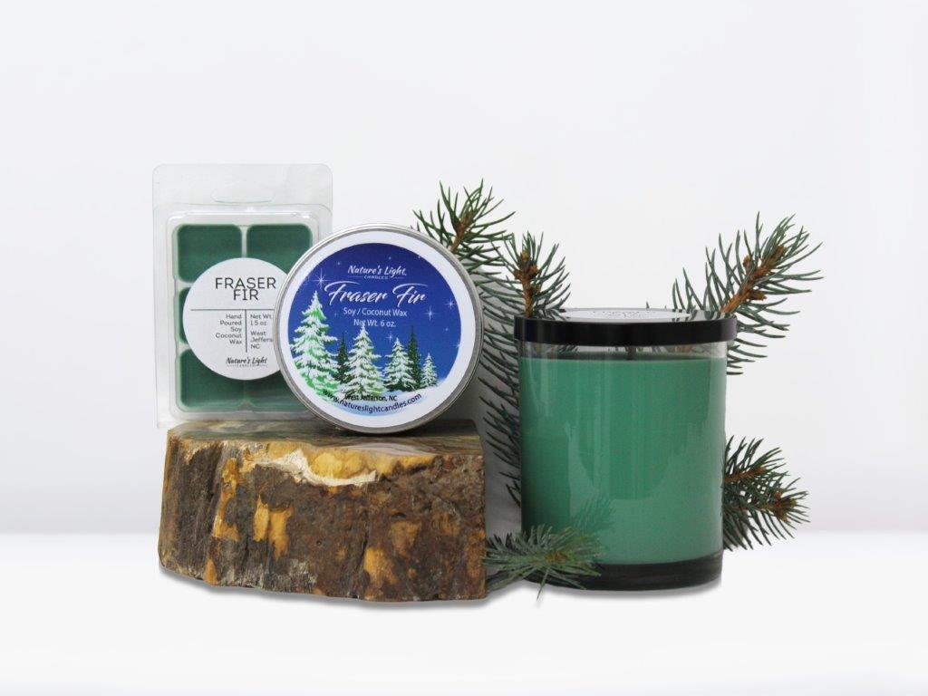 Coconut Wax Blend Wax Melts - Christmas Wax Melts - Fraser Fir